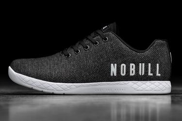 Nobull Superfabric Women's Trainers Black | Australia (CM6043)